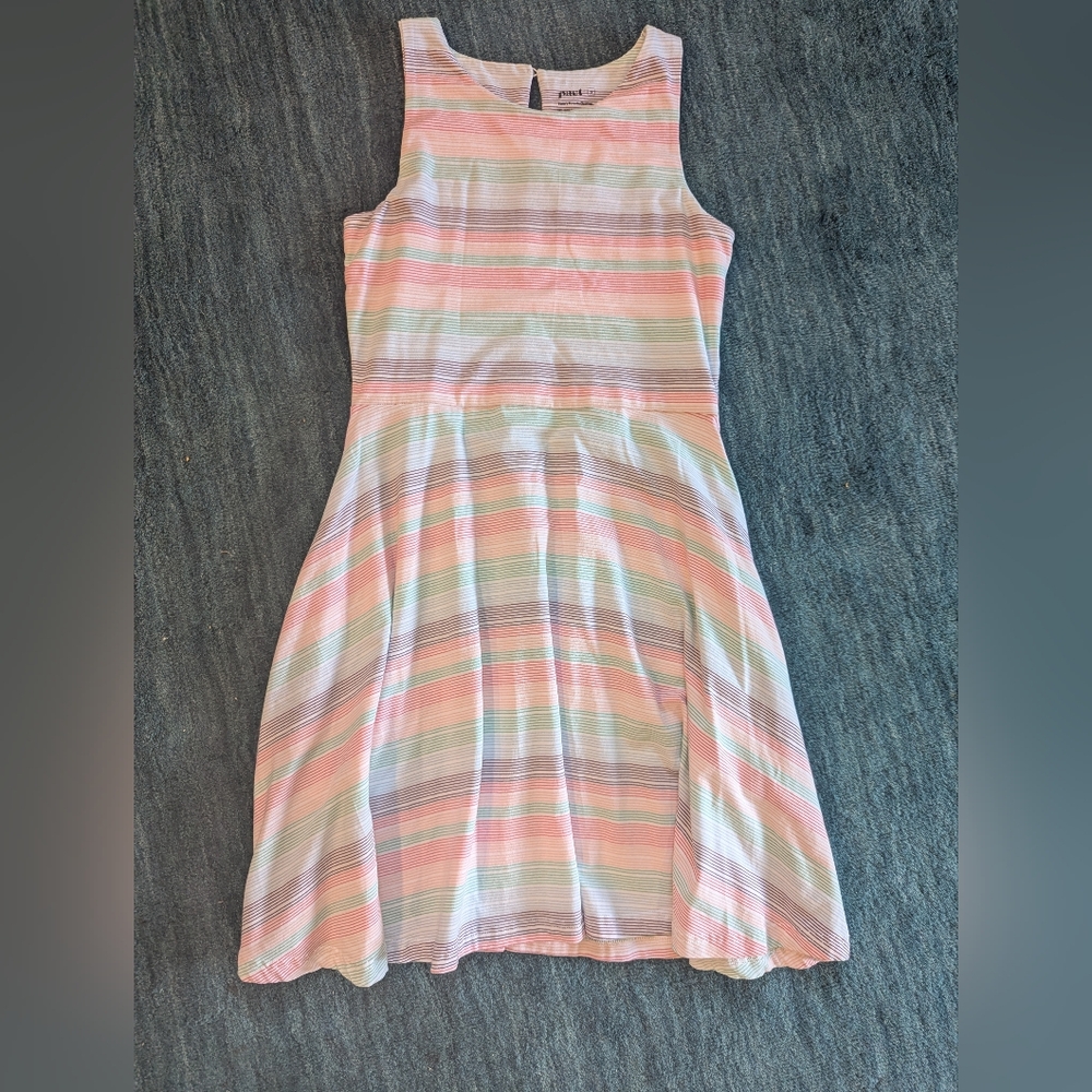 Pact Multicolor Striped Dress